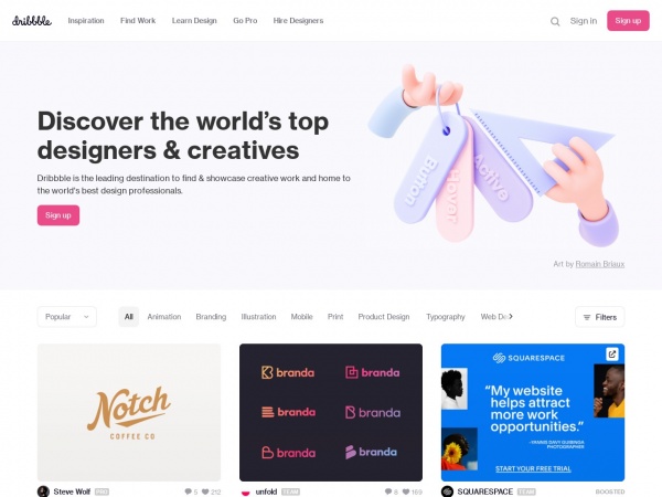 Dribbble Dribbble